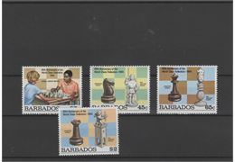 Barbados 1984 Stamp Mi609-12 mint NH **