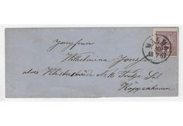 Sweden 1867 Cover F15