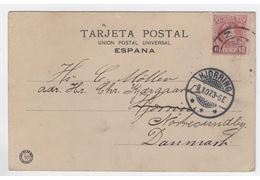 Spain 1907 Cover 