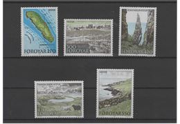 Faroe Islands 1987 Stamp F156-60 mint NH **