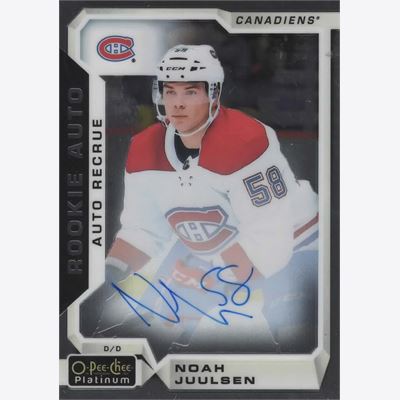 2018-19 Collecting Card O-Pee-Chee Platinum Rookie Autographs #RNJ
