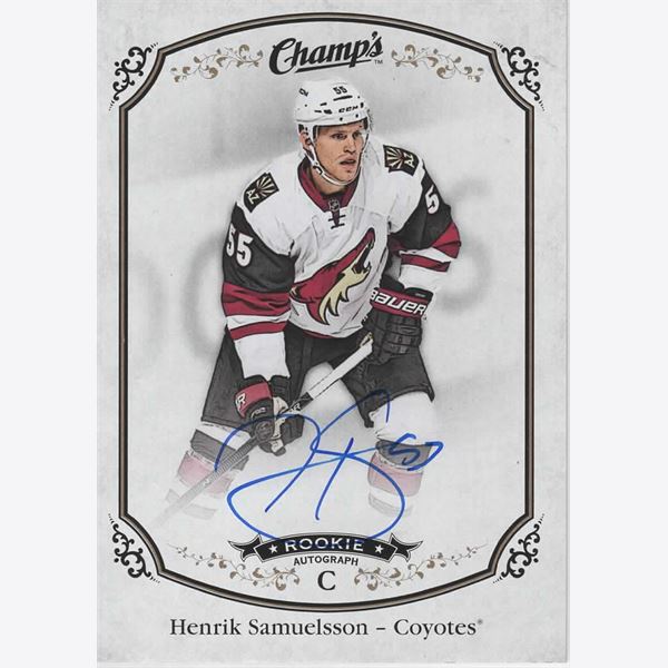 2015-16 Collecting Card Upper Deck Champ's Autographs #176