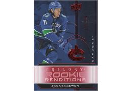 2019-20 Collecting Card Upper Deck Trilogy Rookie Renditions Red #RR23