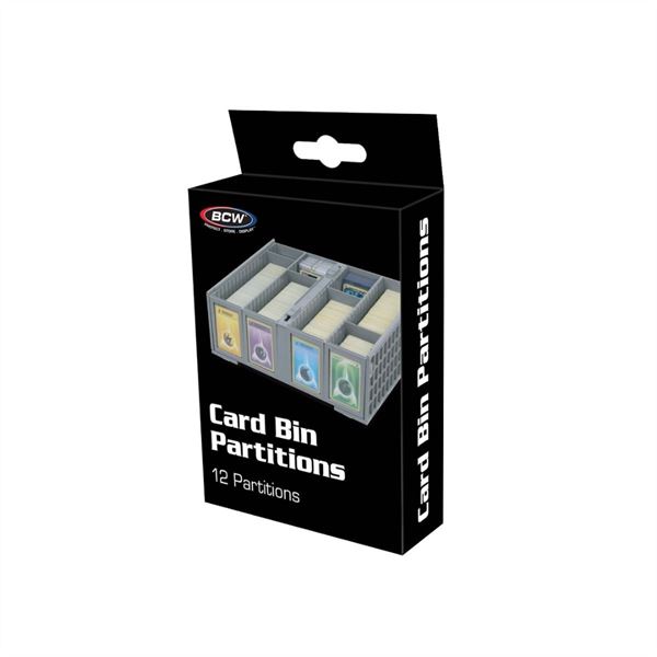 Accessories 12 pack dividers till Card Bin