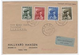 Norway 1946 Cover F347-50