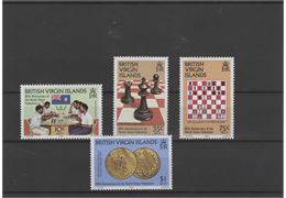 Jungfruöarna 1984 Stamp Mi464-7 mint NH **