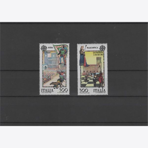 Italien 1981 Stamp Mi1748-9 mint NH **