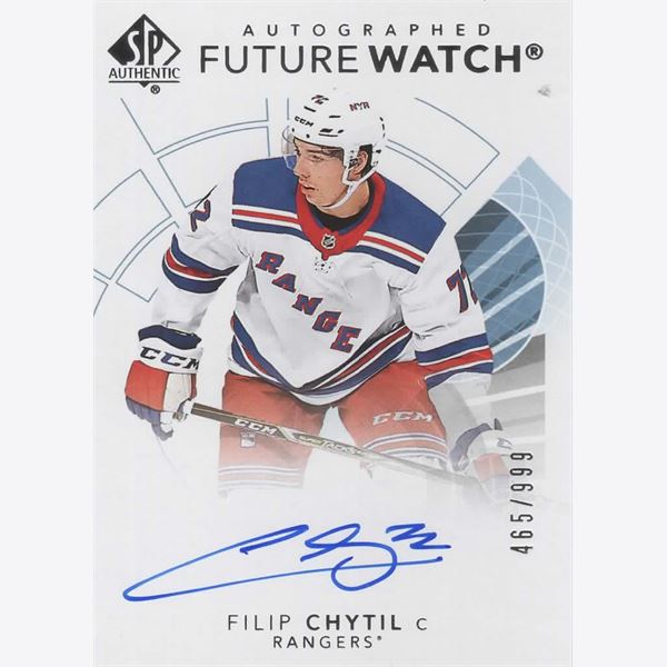 2017-18 Collecting Card SP Authentic Future Watch Auto