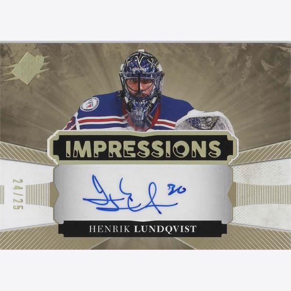 2017-18 Collecting Card SPx Impressions Autographs