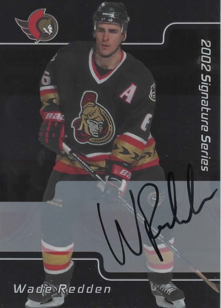 2001-02 Wade Redden Ottawa Senators Game Worn Jersey - Ottawa