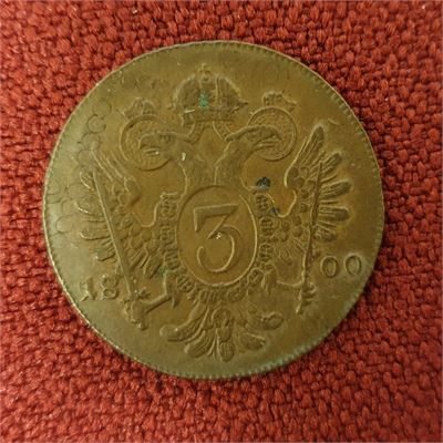 Austria 1800 B Coin 