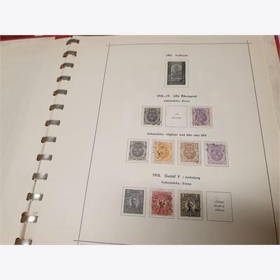 Sweden 1891-1968 Stamp Collection 