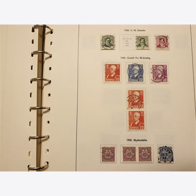 Sweden 1858-1961 Stamp Collection 