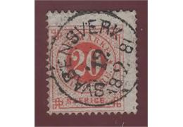 Sweden Stamp F33 Stamped