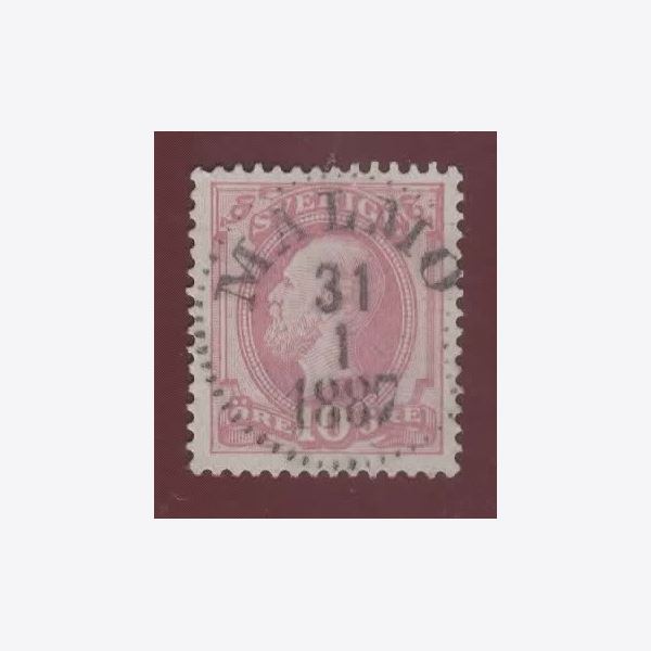 Sweden Stamp F45 Stamped
