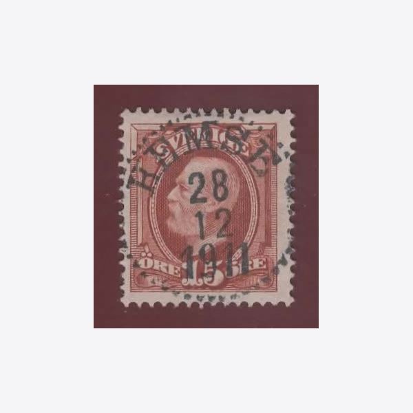 Sweden Stamp F55 Stamped