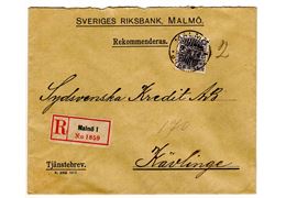 Sweden 1916 Cover FTJ53
