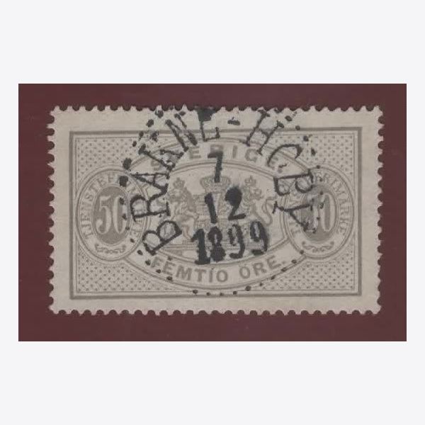 Sweden 1899 Stamp TJ23 Stamped