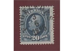 Sverige 1896 Frimärke F56 ⊙