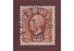 Sweden 1907 Stamp F57 Stamped