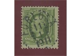 Sweden 1911 Stamp F52 Stamped
