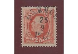 Sweden 1912 Stamp F57 Stamped