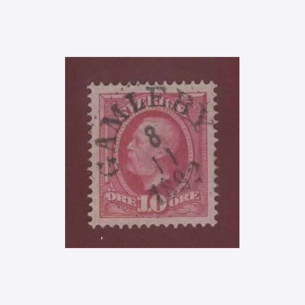 Sweden 1892 Stamp F54 Stamped