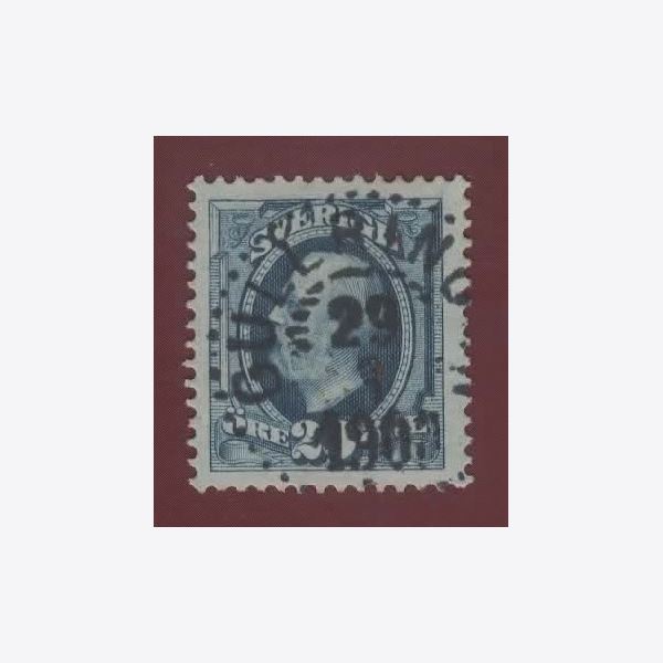 Sweden 1900 Stamp F56 Stamped
