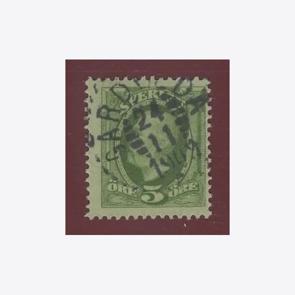 Sweden 1900 Stamp F52 Stamped