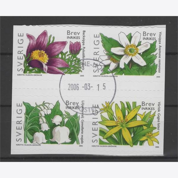 Sweden Stamp F2479-82a Stamped