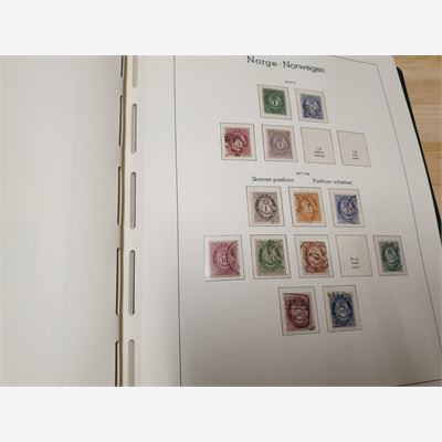 Norway 1855-1989 Stamp Collection  Stamped