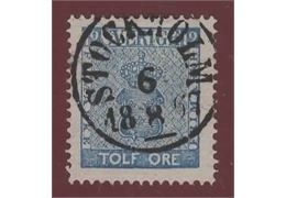 Sweden Stamp F9 Stamped