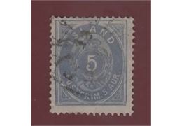 Iceland 1878 Stamp F9 Stamped