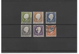 Iceland 1911 Stamp F108-13 Stamped