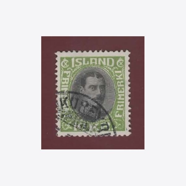 Island 1931 Frimärke F157 ⊙