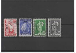 Iceland 1939 Stamp F256-9 Stamped