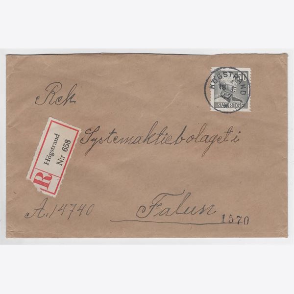Sweden 1942 Cover F283
