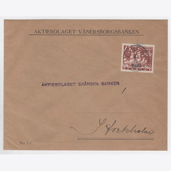 Sweden 1938 Cover F261