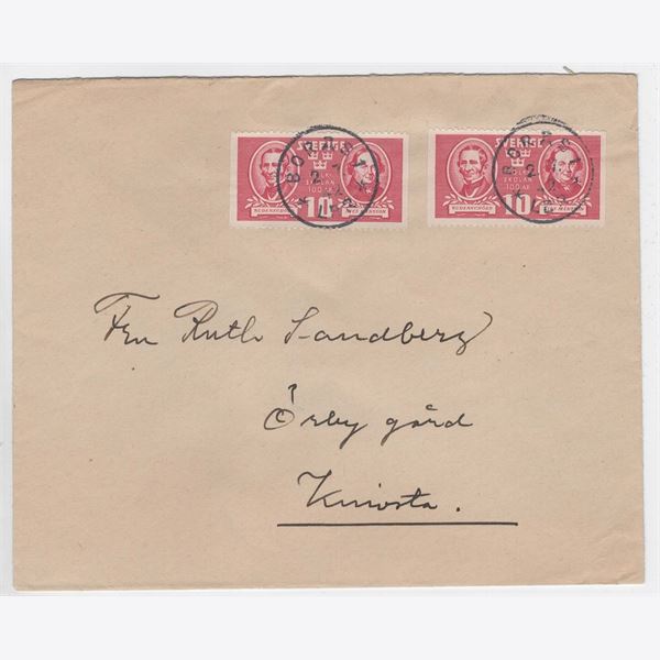Sweden 1942 Cover F340A3