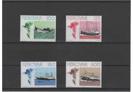 Faroe Islands 1977 Stamp F26-9 mint NH **