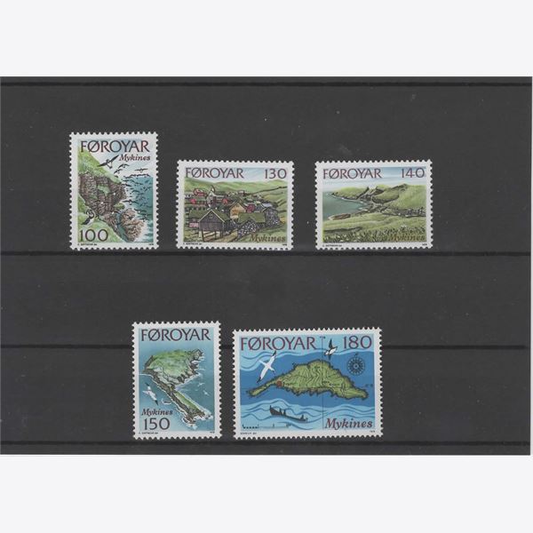 Faroe Islands 1978 Stamp F33-7 mint NH **