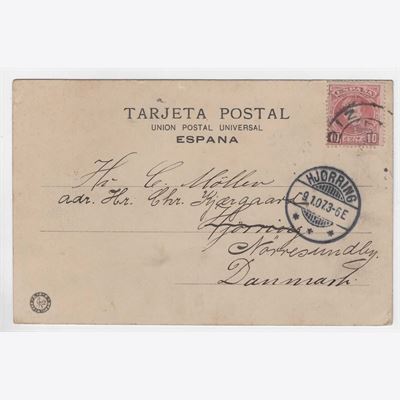 Spain 1907 Cover 