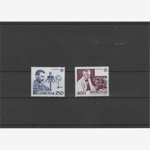 Faroe Islands 1983 Stamp F86-7 mint NH **