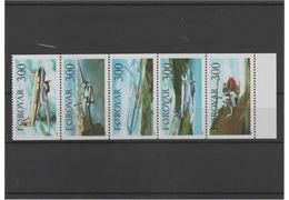 Faroe Islands 1985 Stamp F127-31 mint NH **