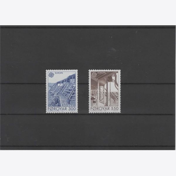 Faroe Islands 1987 Stamp F151-2 mint NH **