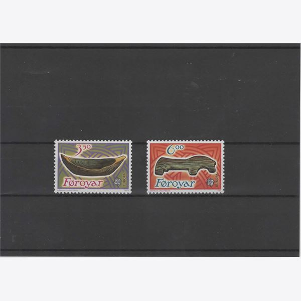 Faroe Islands 1989 Stamp F184-5 mint NH **