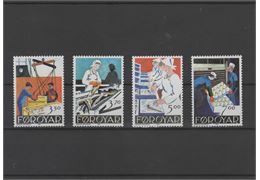 Faroe Islands 1990 Stamp F196-9 mint NH **