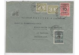Surinam 1928 Brev 