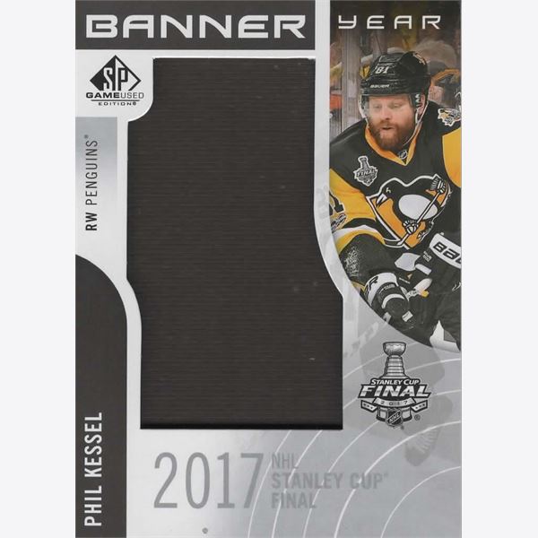 2017-18 Samlarbild SP Game Used Banner Year Stanley Cup Finals '17 #BSCPK