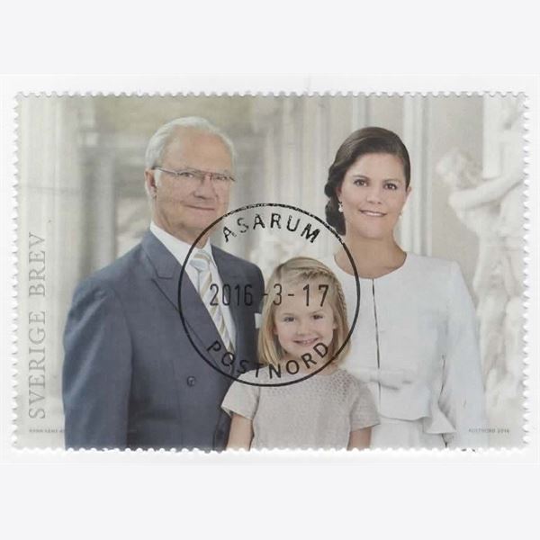Sweden 2016 Stamp F3107 Stamped